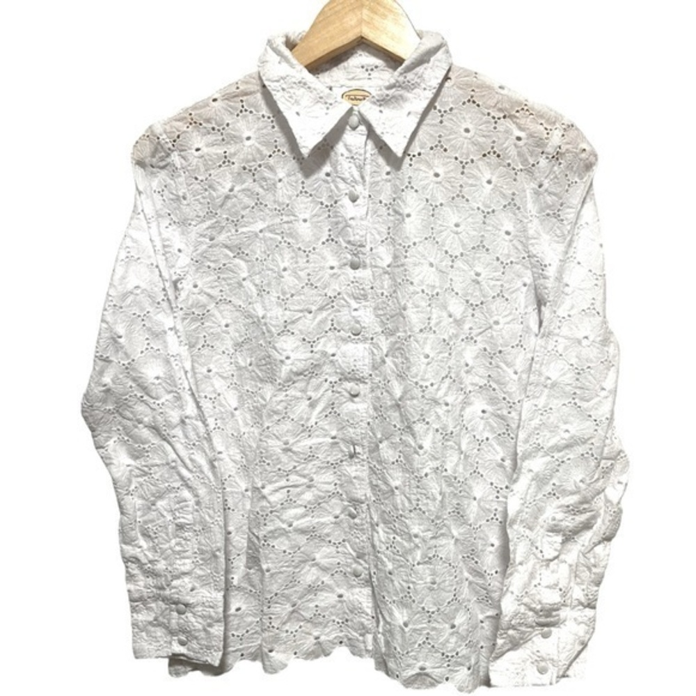 Talbots Lace Top